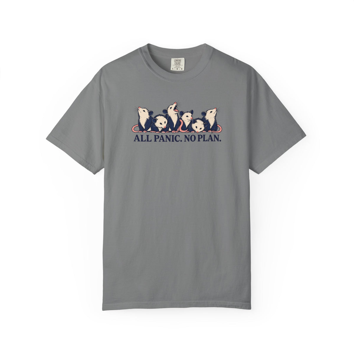 All Panic No Plan T-Shirt