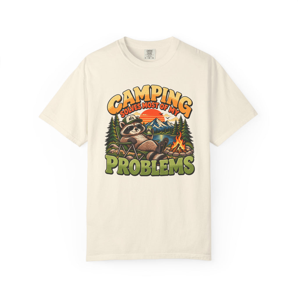 Camping Solves Most Of My Problems T-Shirt