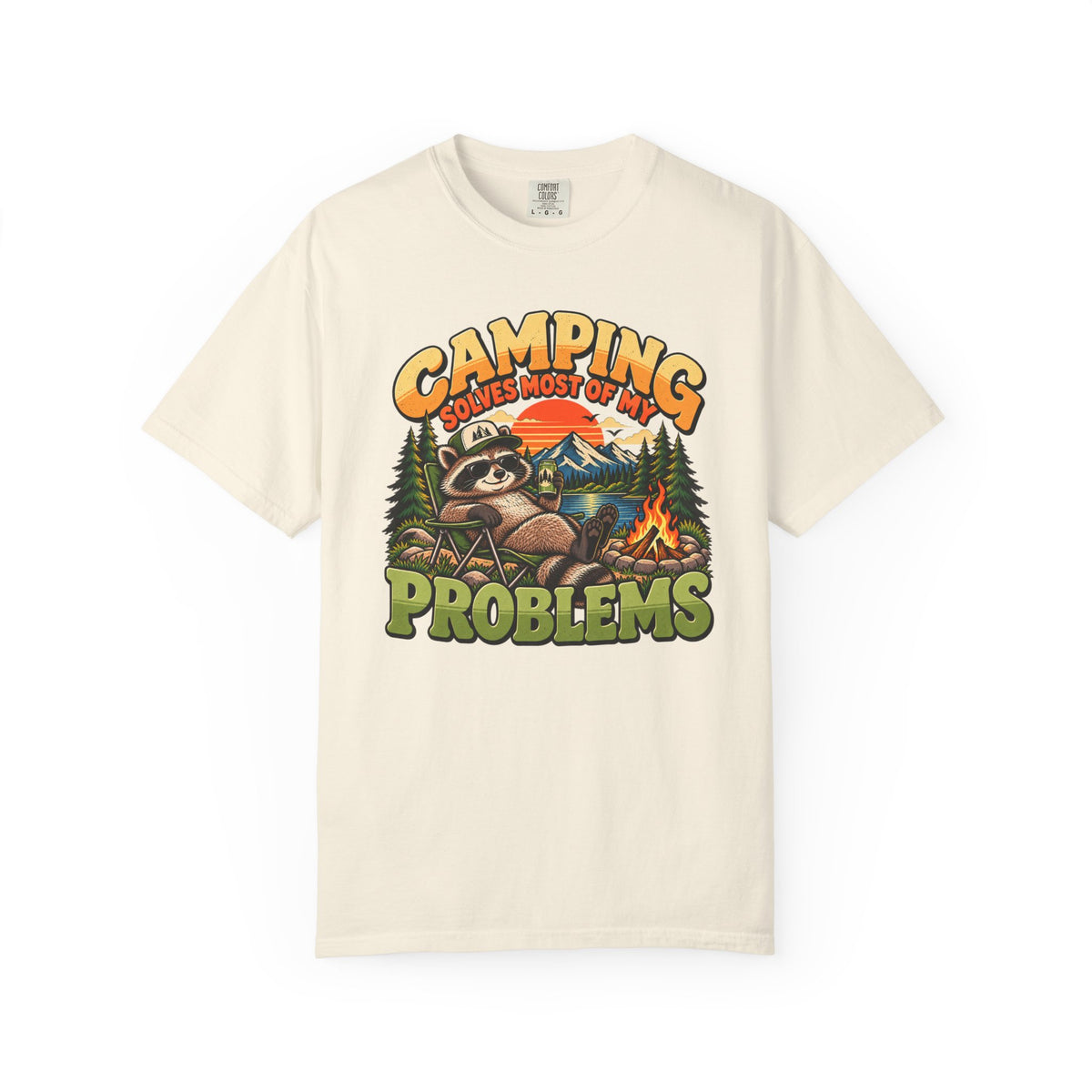 Camping Solves Most Of My Problems T-Shirt