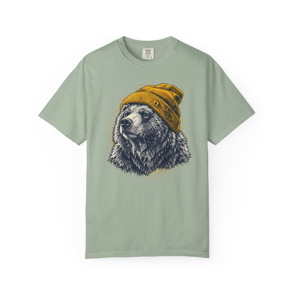 Bear Winter Beanie T-Shirt