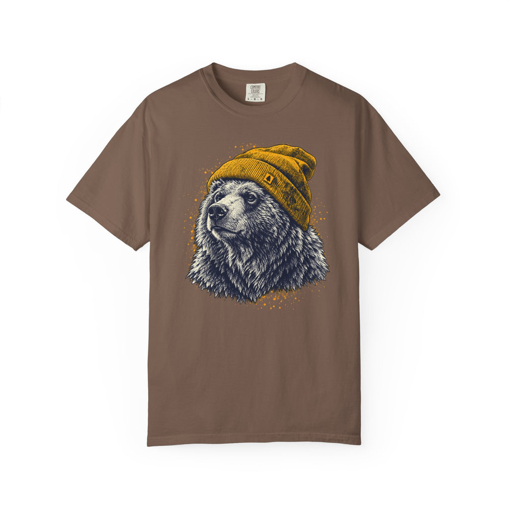 Bear Winter Beanie T-Shirt