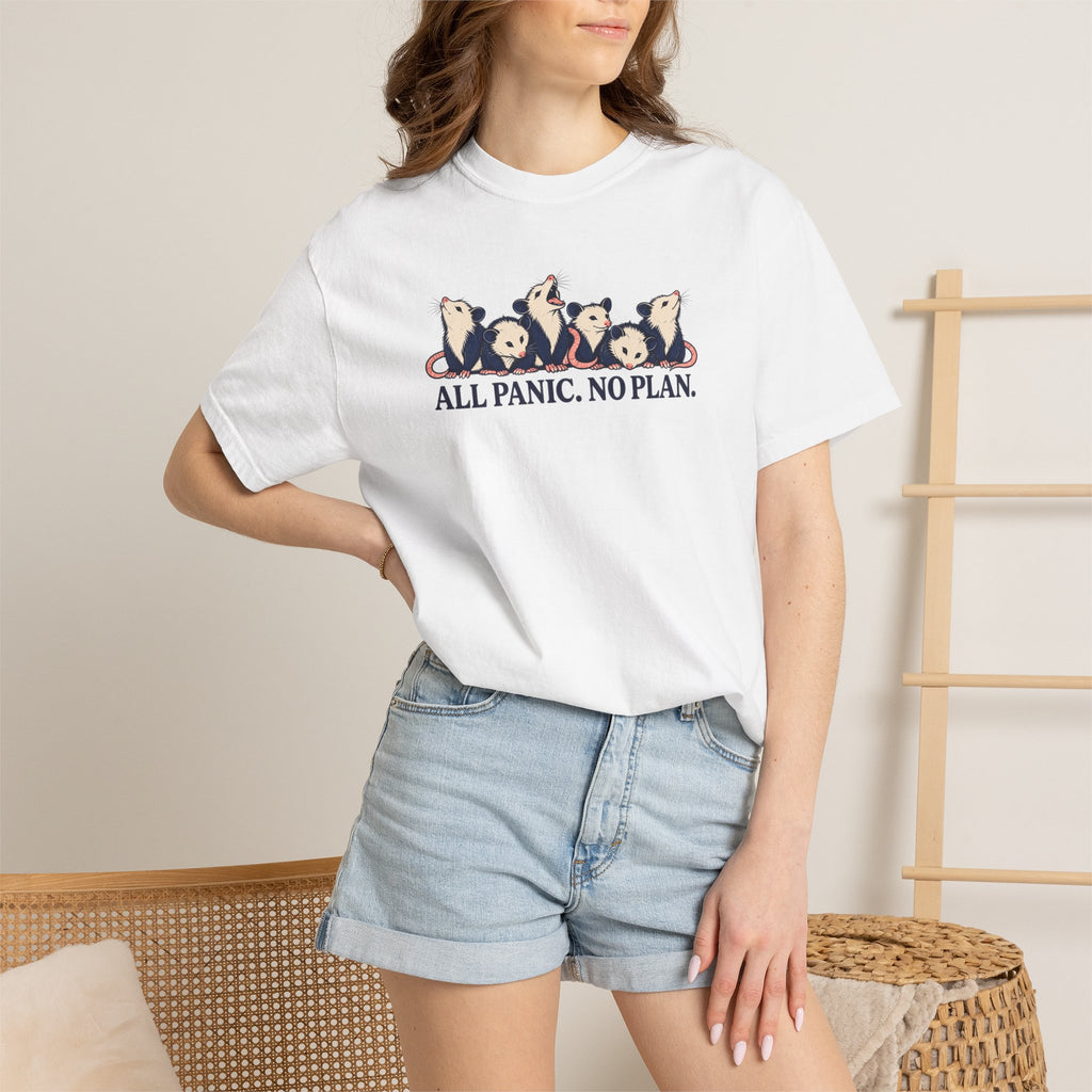 All Panic No Plan T-Shirt