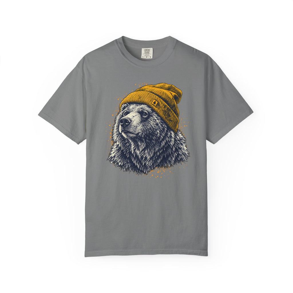 Bear Winter Beanie T-Shirt