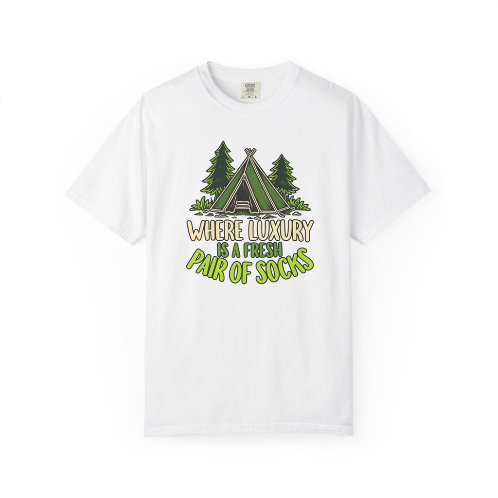 Where Luxury Is A Fresh Pair Of Socks T-Shirt