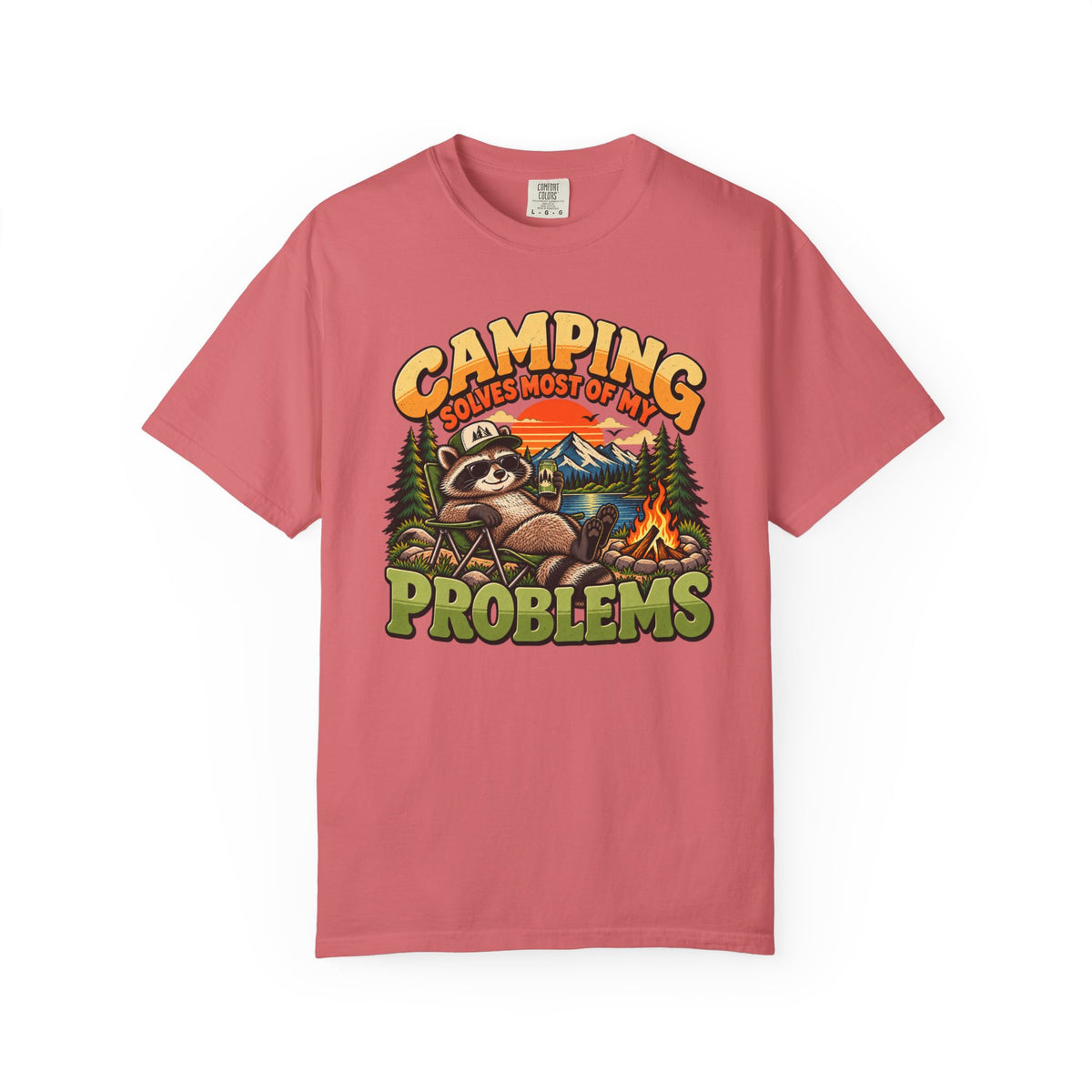 Camping Solves Most Of My Problems T-Shirt