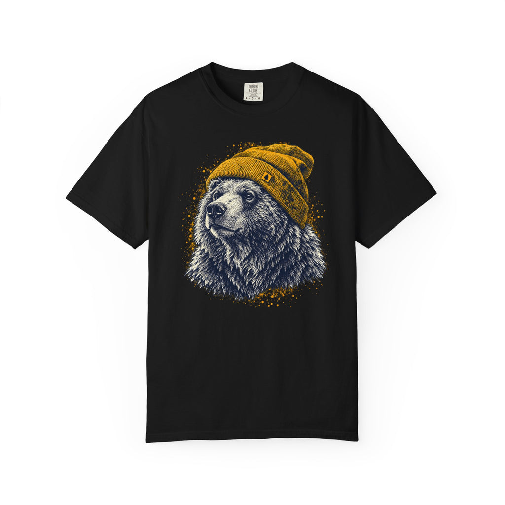 Bear Winter Beanie T-Shirt