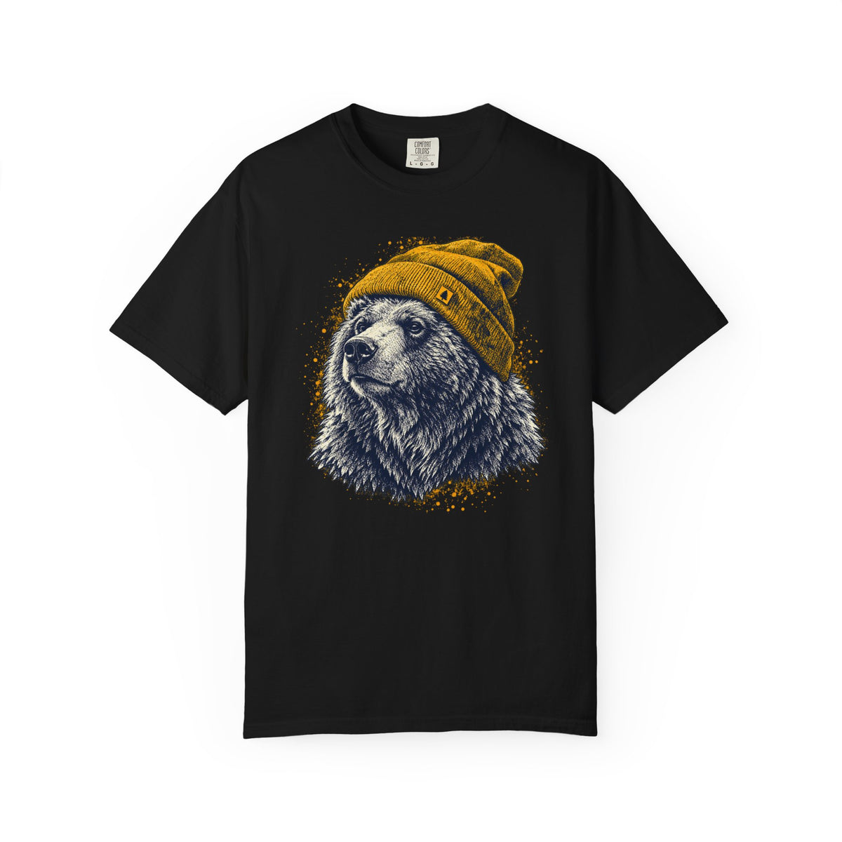 Bear Winter Beanie T-Shirt