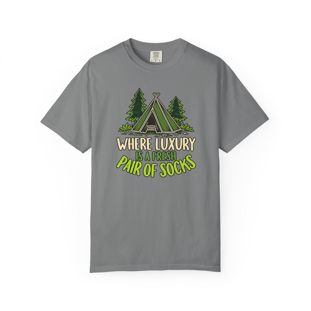Where Luxury Is A Fresh Pair Of Socks T-Shirt