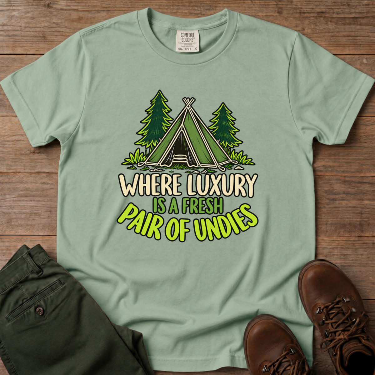 Where Luxury Is A Fresh Pair Of Undies T-Shirt