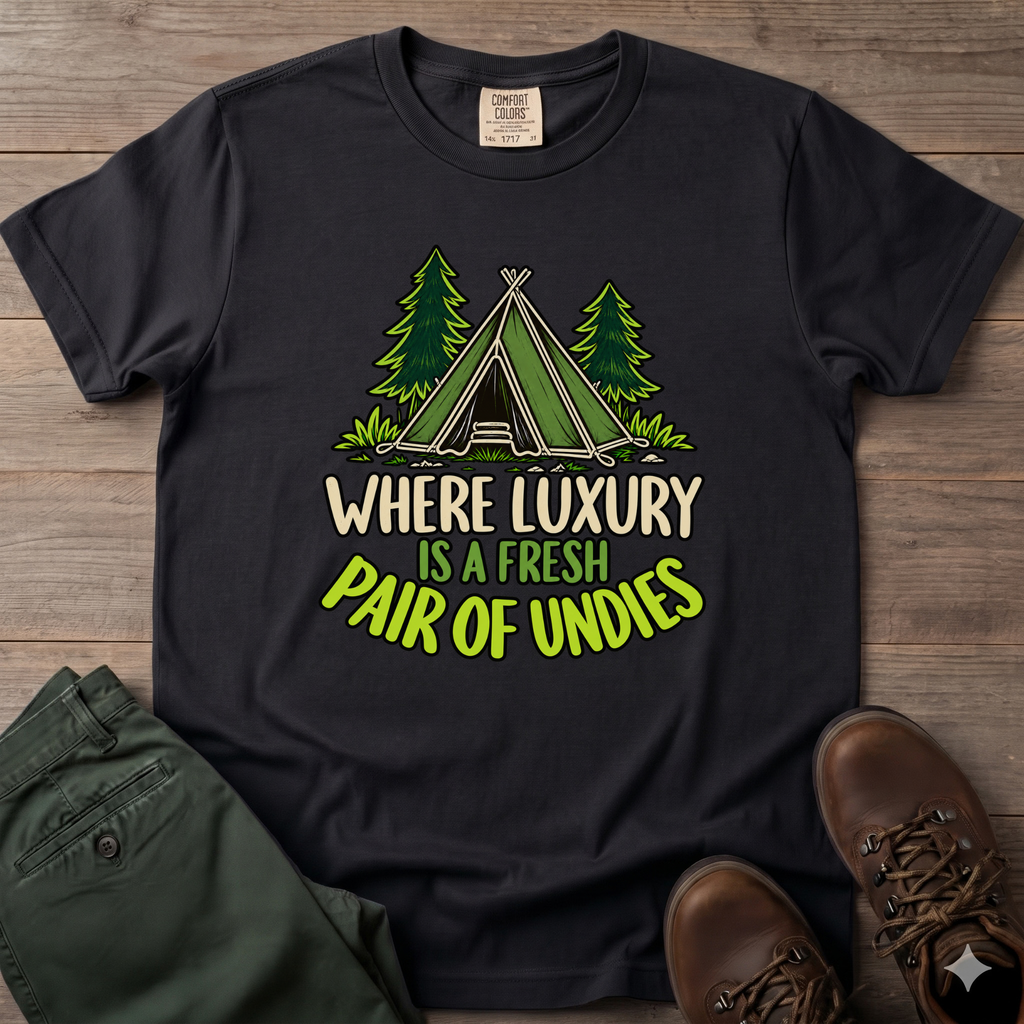 Where Luxury Is A Fresh Pair Of Undies T-Shirt