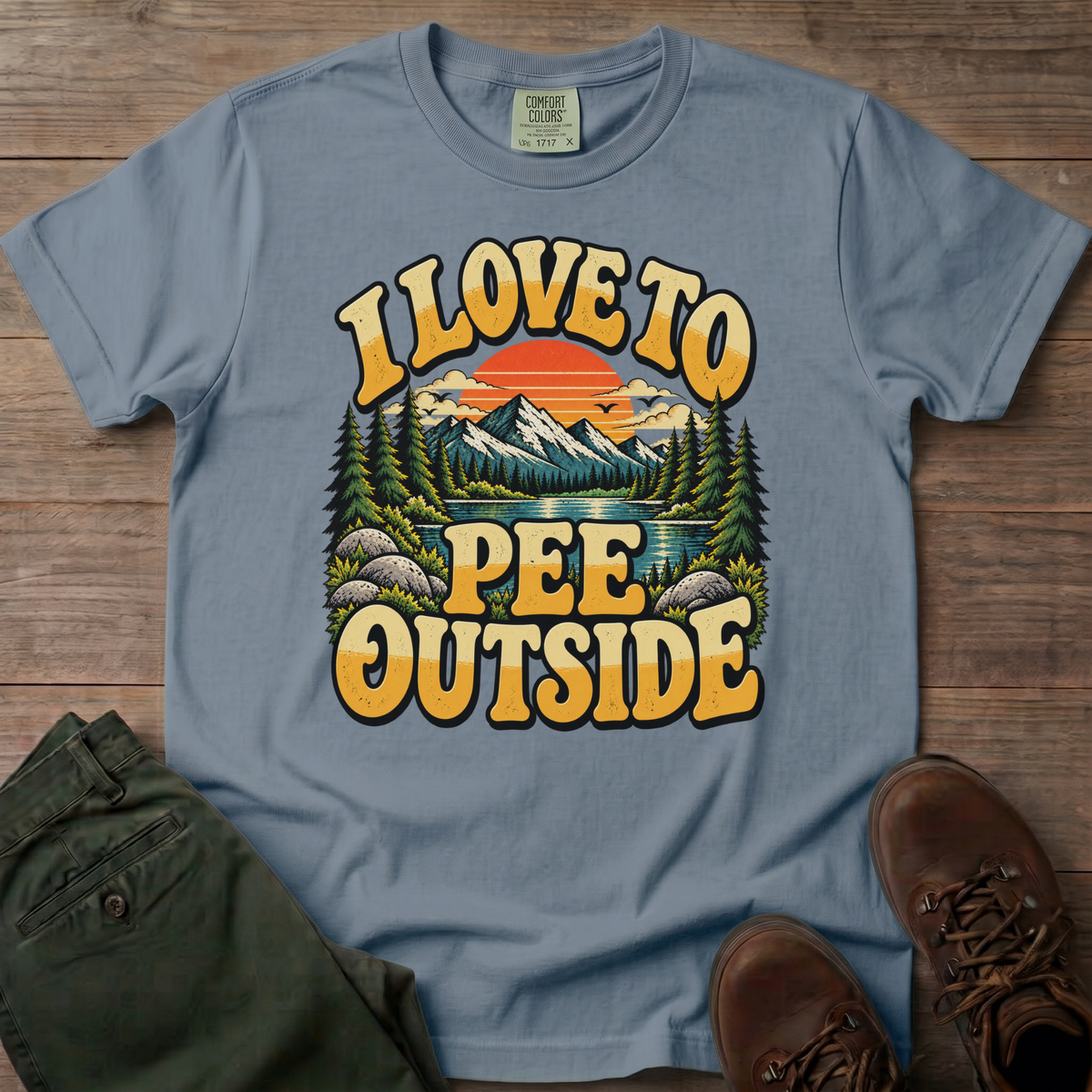 I Love To Pee Outside T-Shirt
