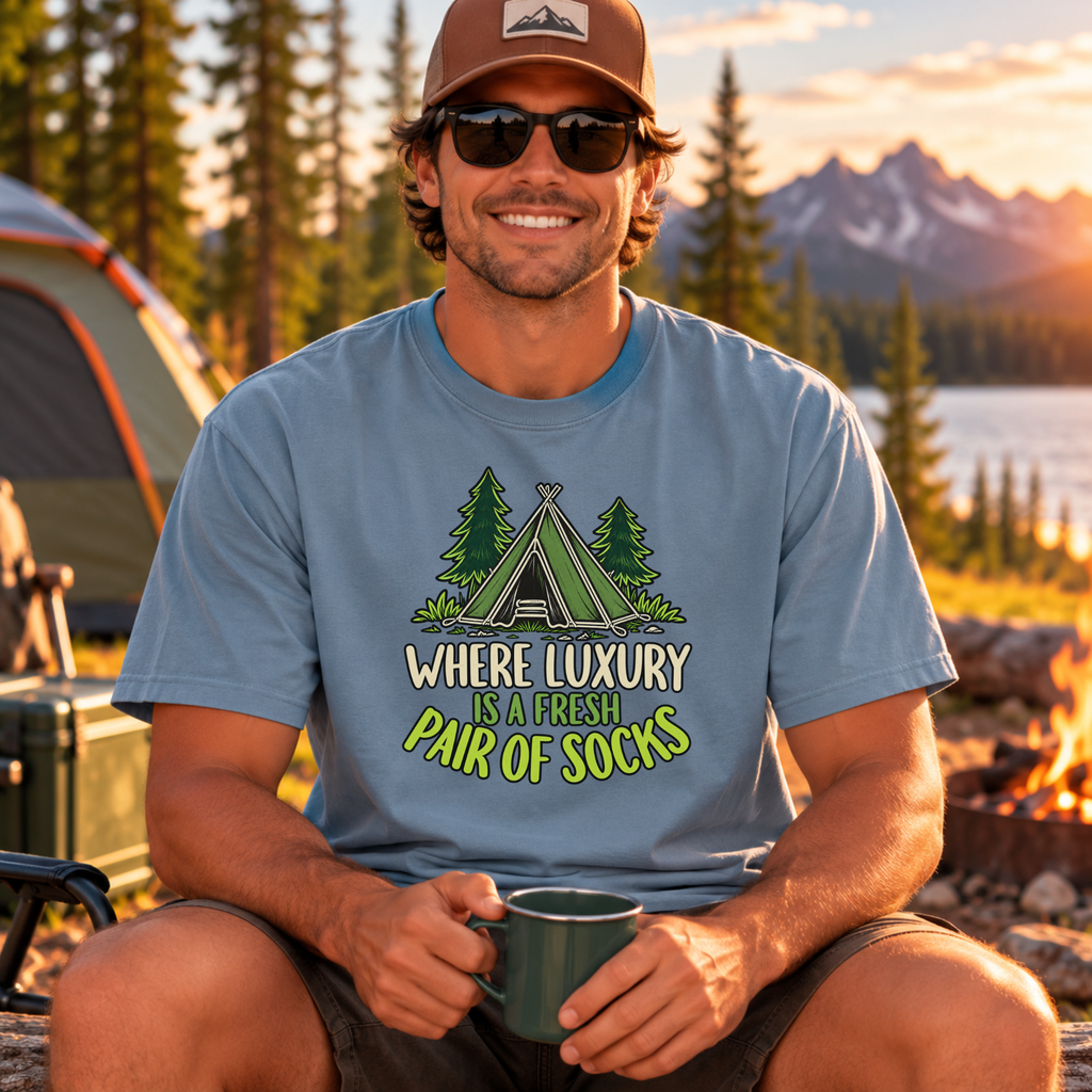 Where Luxury Is A Fresh Pair Of Socks T-Shirt