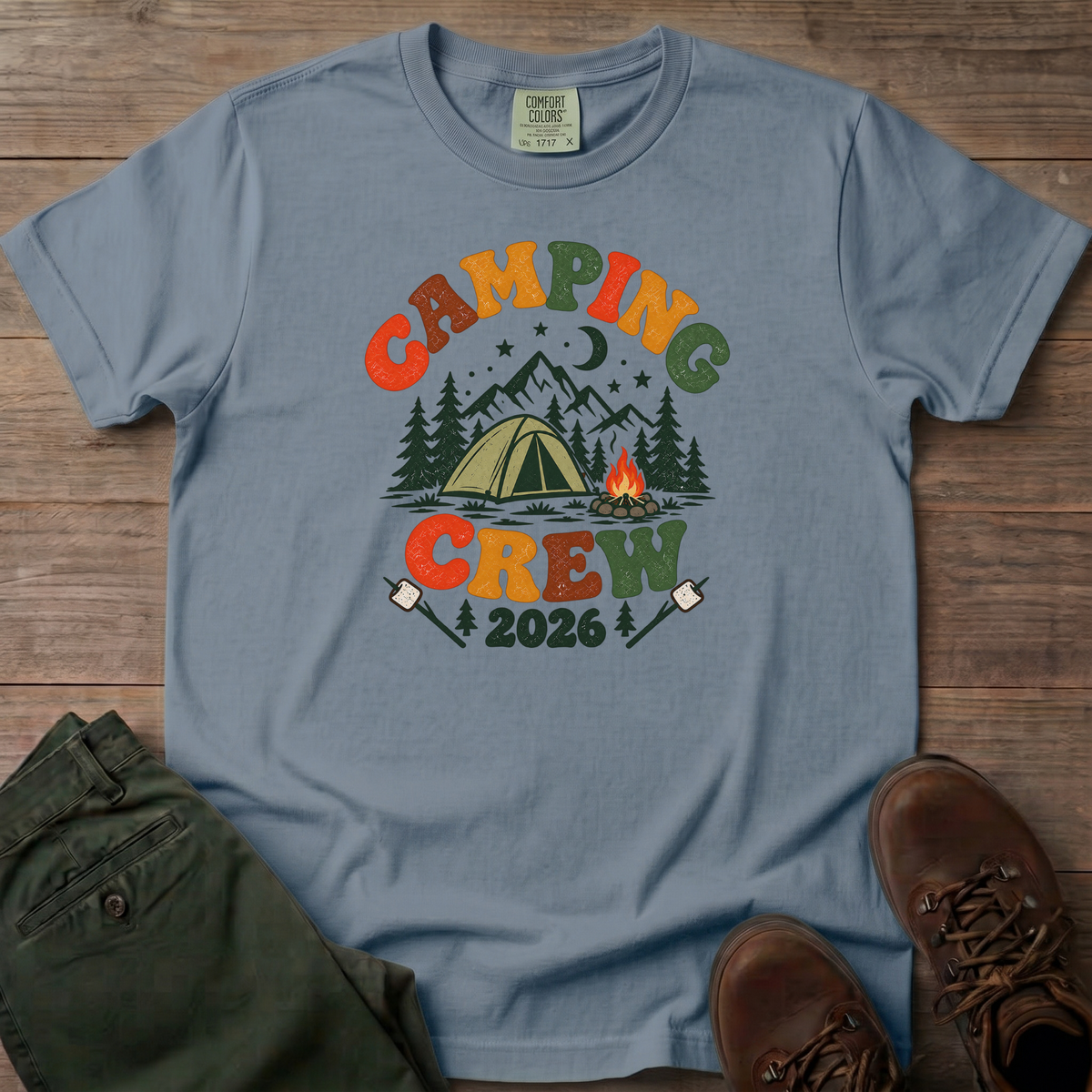 Camping Crew 2026 T-Shirt