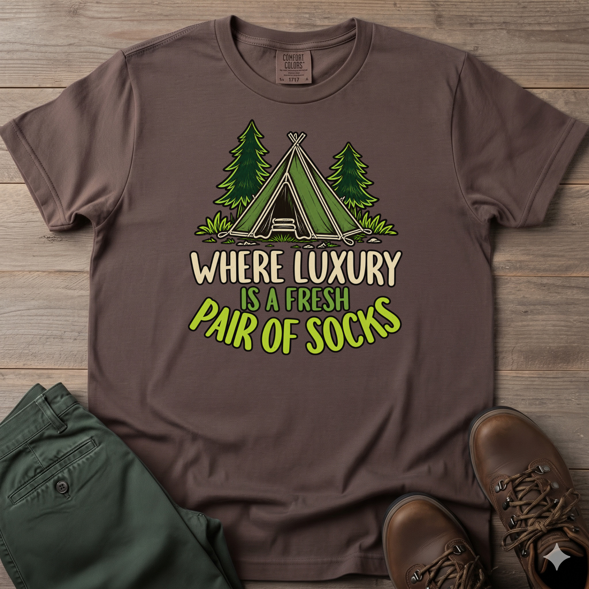 Where Luxury Is A Fresh Pair Of Socks T-Shirt