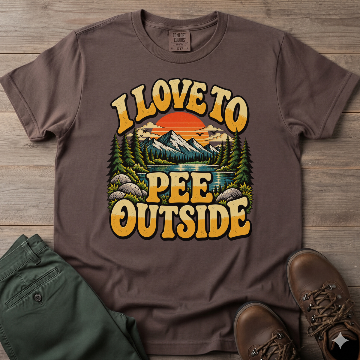 I Love To Pee Outside T-Shirt