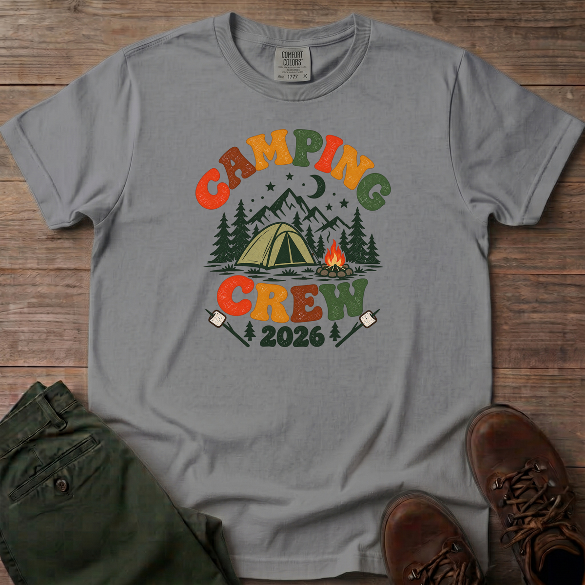 Camping Crew 2026 T-Shirt