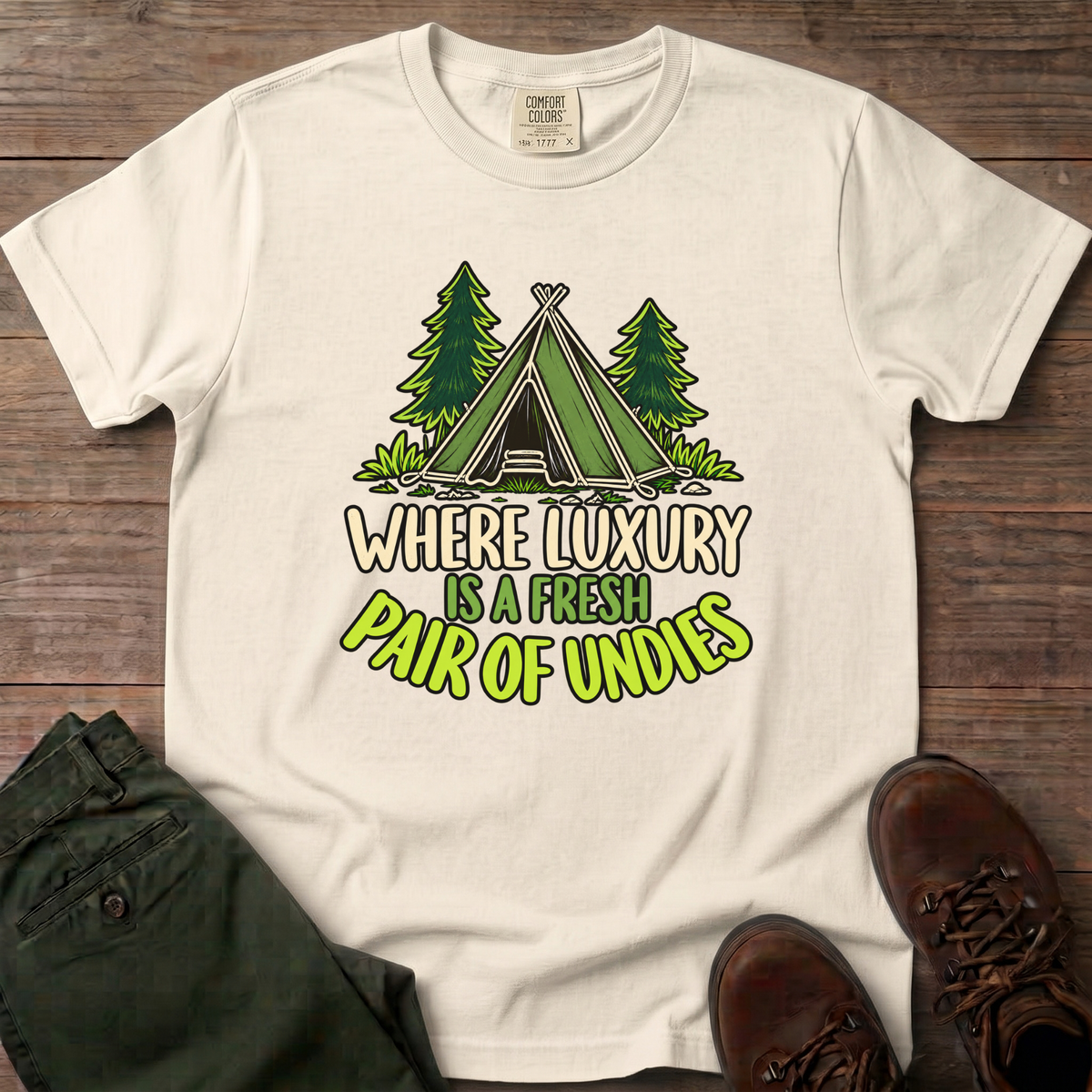 Where Luxury Is A Fresh Pair Of Undies T-Shirt