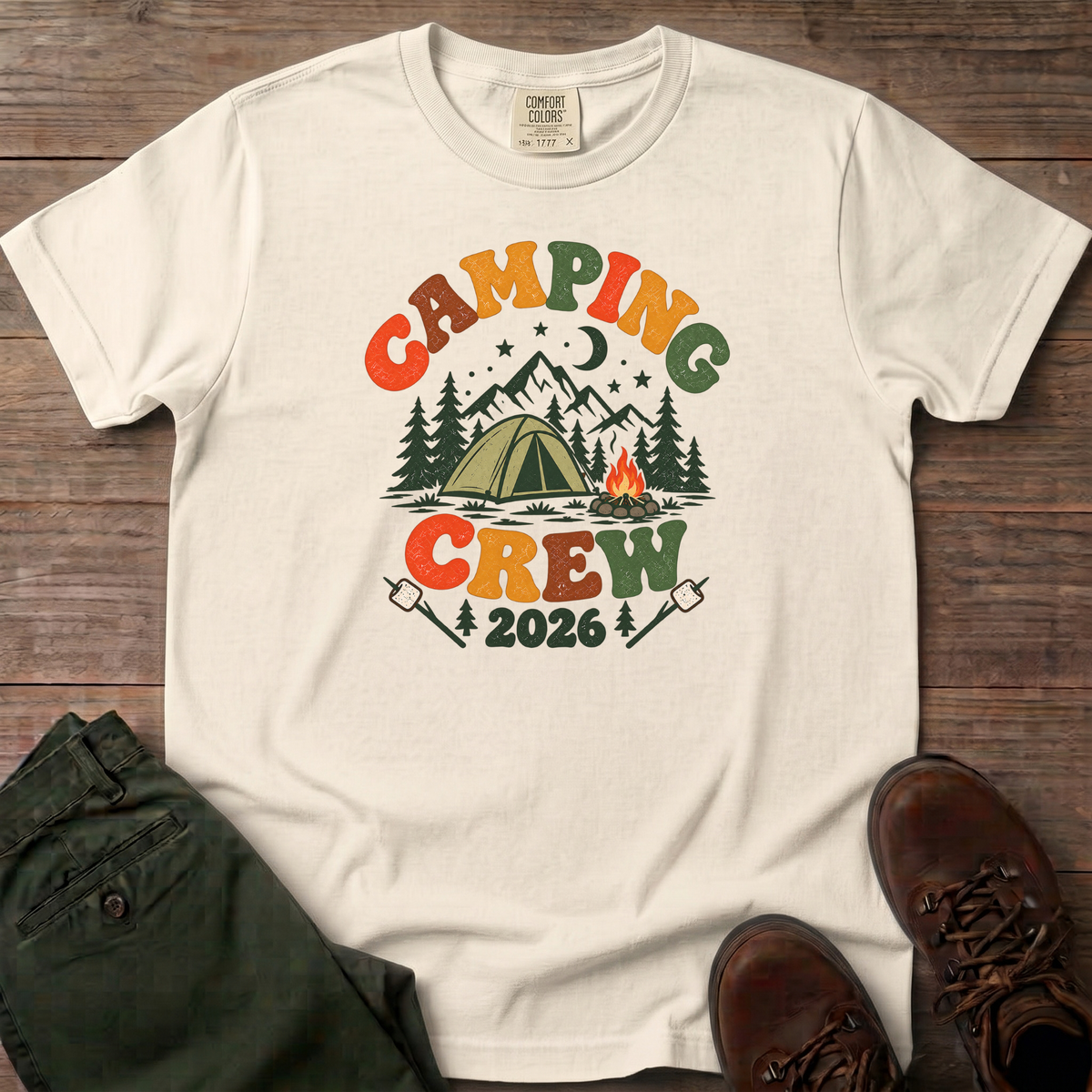 Camping Crew 2026 T-Shirt