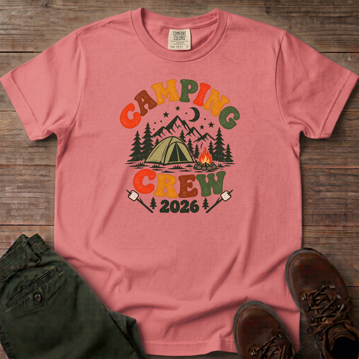 Camping Crew 2026 T-Shirt