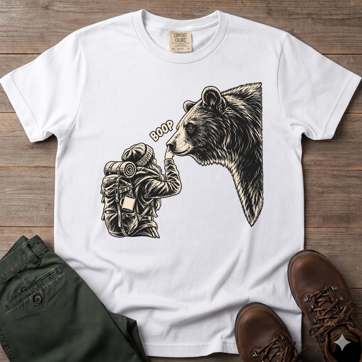 Bear Nose Boop T-Shirt